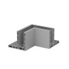 Esquina interior Easy Glass Smart F montaje superior aluminio Q-railing 8221