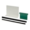 Set de gomas y cuñas Easy Glass Slim para fijación del vidrio Q-railing 8000