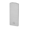 Tapón de acabado Easy Glass Slim montaje superior aluminio Q-railing 8012