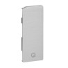 Tapón de acabado izquierdo Easy Glass Slim lateral con revestimiento Q-railing 8034