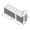 Gomas para perfiles en U laminados Easy Glass 5000mm Q-railing 5124
