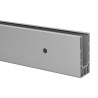 Perfil suelo Easy Glass Smart monaje lateral aluminio 2,5m Q-railing 8230
