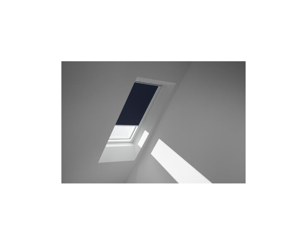 Cortina de oscurecimiento eléctrica Velux DML C02 1100S azul oscuro