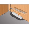 Set completo de desagüe lineal para ducha Schlüter KERDI-LINE-A