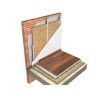 Panel de lana de roca 1350x600x40mm Rockwool Alpharock Premium (paquete 8,10m²)