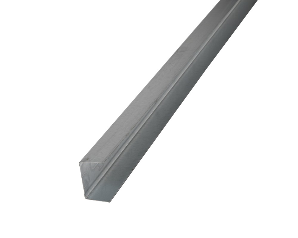 Perfil canal forma U de 48x3000mm