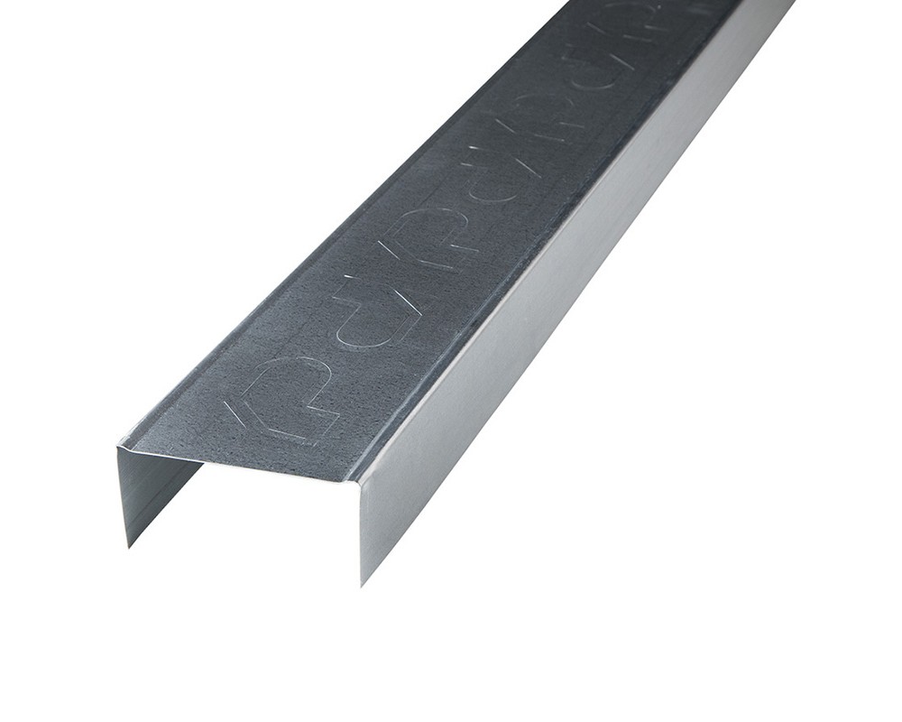 Perfil canal forma U de 100x3000mm