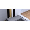Panel bicapa para aislamiento en trasdosados Danosa Acustidan 16/4 rollo 6x1m