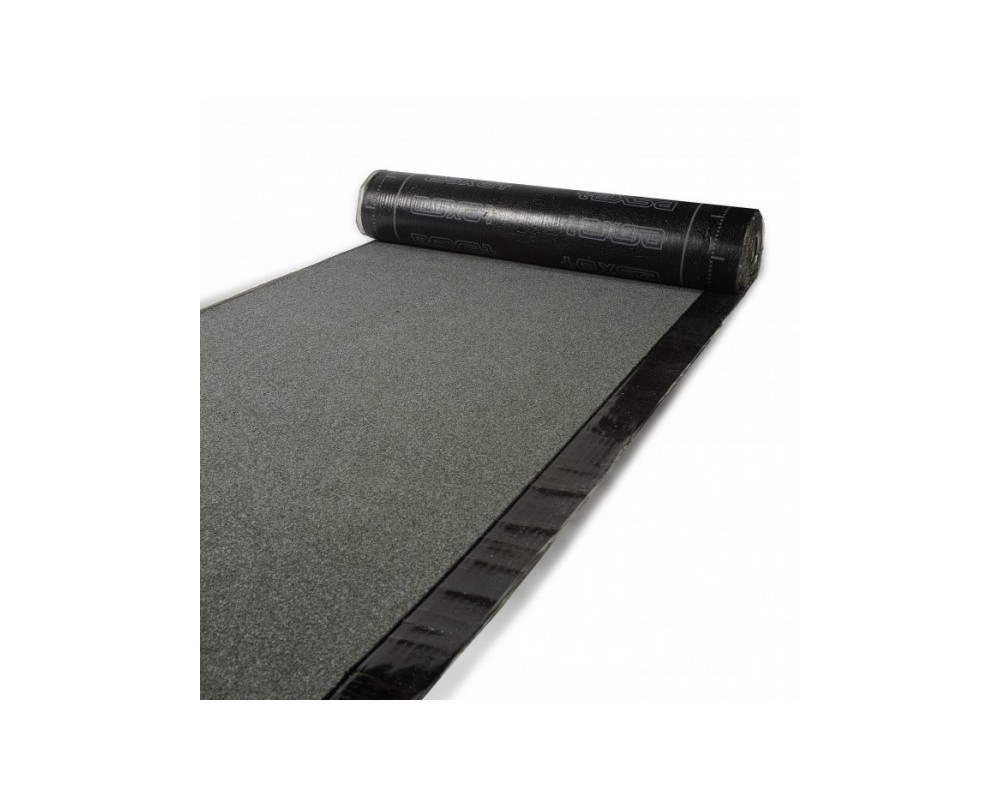 Membrana de impermeabilización Morterplas SBS FPV 5 KG MIN gris pizarra rollo 1x8m
