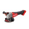 Amoladora angular M18 FUEL de 125mm con interruptor de botón Milwaukee M18FSAG125X-0X