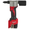 Remachadora sub compacta M12 Milwaukee M12BPRT-201X