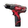 Taladro percutor sub compacto M12 Milwaukee M12BPD-202C