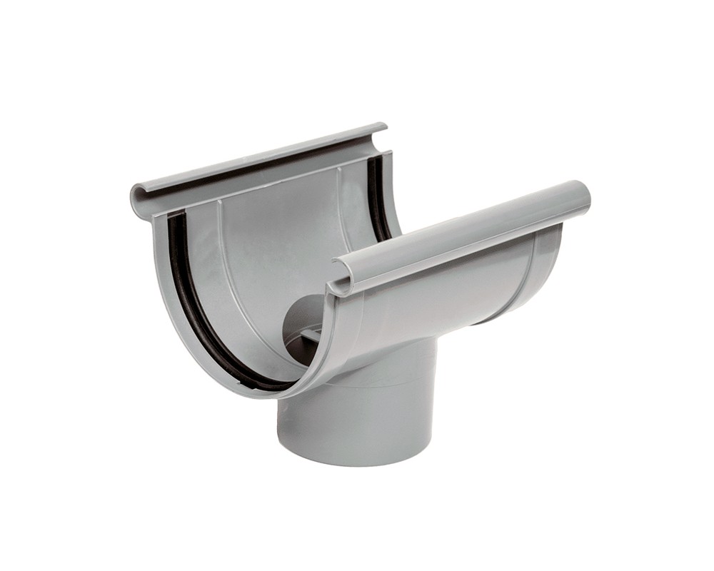 ADEQUA CONEXION BAJANTE 102-C  GRIS  URALITA (5)1000848