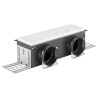 Boca doble de ventilación para impulsión o retorno 395x118x115mm Zehnder CLD 90