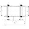 Manguito deslizante cobre Viega Profipress 2415.3