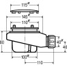 Desagüe Tempoplex Ø115 DN40 Viega 6961.875
