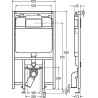 Elemento de inodoro Viega Eco Plus 8108.1
