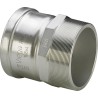 Pieza de empalme macho inoxidable Sanpress XL Viega 2311XL
