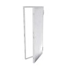 Puerta acorazada de trastero blanca con ventilación 887x2035mm empujar izquierda Tesa Bunker
