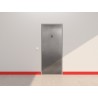 Puerta acorazada de trastero blanca con ventilación 975x2035mm empujar izquierda Tesa Bunker