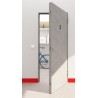 Puerta acorazada de trastero blanca con ventilación 975x2035mm empujar izquierda Tesa Bunker