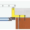 Soporte PU en L Eco-Fix G 80mm para cargas pesadas en SATE