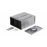 Silenciador aislado Zehnder ComfoWell 8 Therm + placa conexión aislada