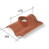 Teja soporte chimenea mixta grande pizarra La Escandella Q24*K