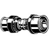 Acoplamiento reductor bronce Viega Smartpress 6715.2