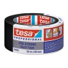 Cinta americana profesional negra Tesa 50mm x 25m