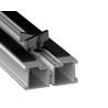 Distanciador de baldosas de 42x42mm para rastrel de aluminio