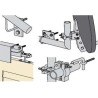 Cubo atornillado de carga extrema Eco-Fix L para cargas pesadas en SATE 80/140/280mm