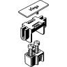 Juego de accesorios Viega Advantix 4965.50 en acero inoxidable mate