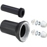 Kit de conexión tubo conector + racor DN90 Viega 8010.27