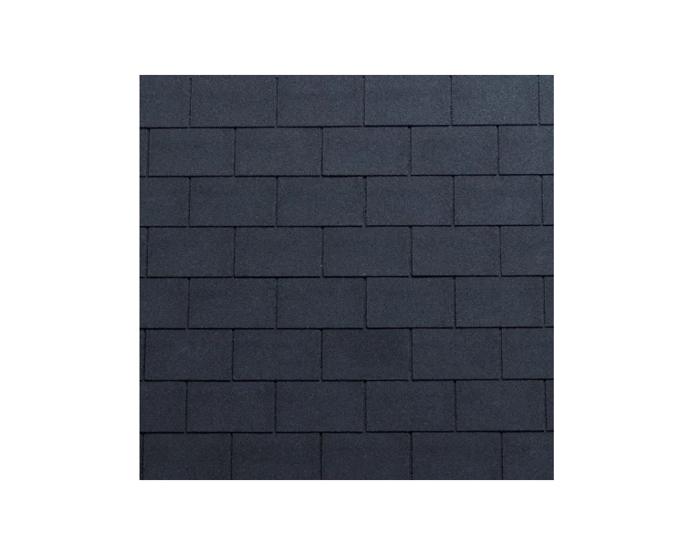 Tégola Canadese Premium rectangular negro Soprema 71397 (paq. 3,05m²)