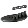 Soporte regulable de baja altura 10-15mm con cabezal para madera STAR T