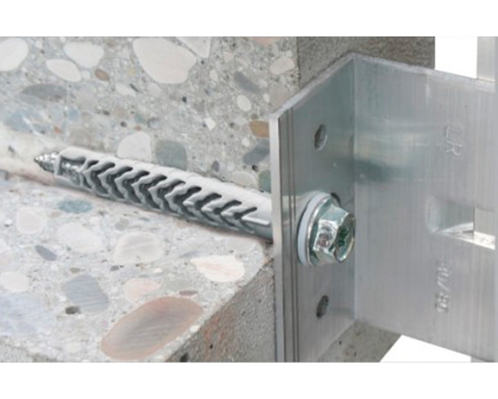 Taco multiexpansión X3 con tornillo cabeza hexagonal inox A4 Ø10x85
