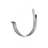 Palomilla gafa redonda corta encaje zinctitanio Ø333x30x5mm