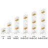 Andamio modular de aluminio Svelt Millenium TMILLS20B - Módulo B
