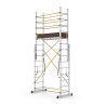 Andamio profesional de aluminio transformable en 2 escaleras Svelt Target