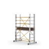 Andamio profesional de aluminio transformable en 2 escaleras Svelt Target