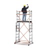 Andamio profesional de aluminio transformable en 2 escaleras Svelt Target
