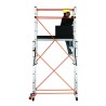 Andamio profesional de aluminio transformable en 2 escaleras Svelt Target
