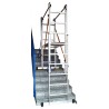 Andamio profesional de aluminio transformable en 2 escaleras Svelt Target