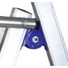 Escalera con peldaño ancho y guarda-cuerpos perimetral Svelt Telefly Light