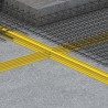 Cinta interna de PVC para juntas de dilatación Sika Waterbar O-22/2 rollo 15m
