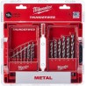 Estuche de 19 brocas metal Milwaukee Thunderweb HSS-G 1-10