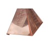 Lagrimero de cobre 15x130x90x15x2000mm espesor 0,6mm
