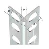 Guardavivo exterior de PVC protección aristas 2,5m espesor 10mm