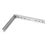 Soporte angular corto galvanizado para canalón 230x25x4mm